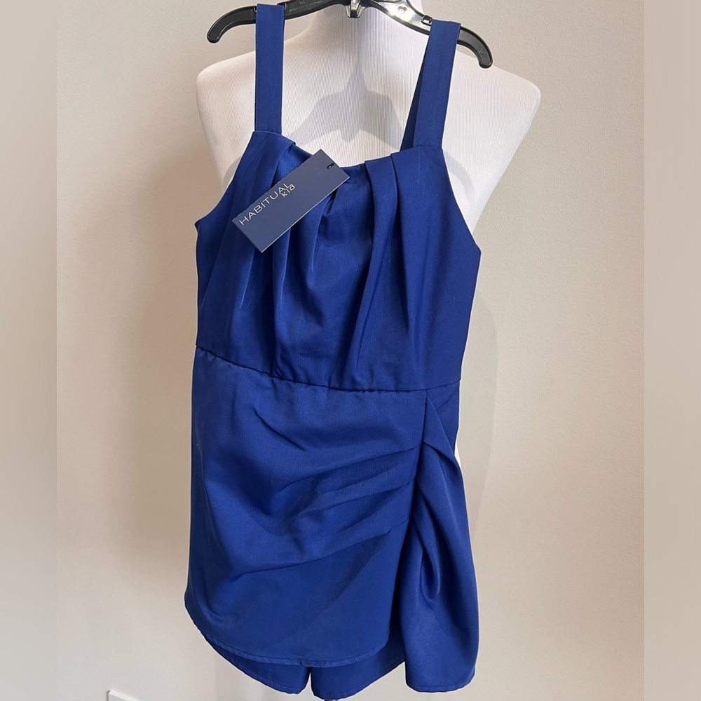 Habitual Kid girls blue romper